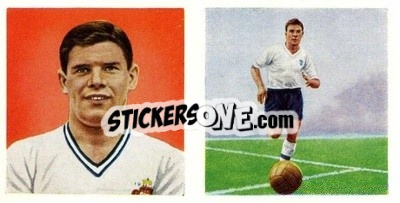 Cromo Tommy Banks - Footballers 1960
 n. 14 - Chix Confectionery