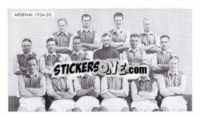 Cromo Arsenal - Famous Teams in Football History 1962
 n. 2 - D.C. Thomson
