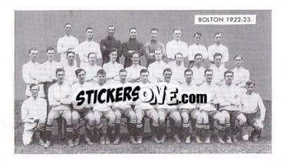 Sticker Bolton Wanderers - Famous Teams in Football History 1962
 - D.C. Thomson
