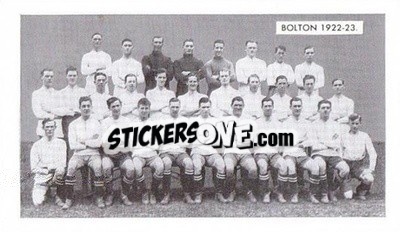 Sticker Bolton Wanderers - Famous Teams in Football History 1962
 n. 3 - D.C. Thomson