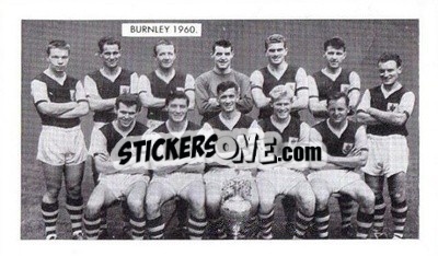 Cromo Burnley - Famous Teams in Football History 1962
 n. 4 - D.C. Thomson