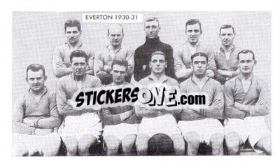 Sticker Everton - Famous Teams in Football History 1962
 - D.C. Thomson
