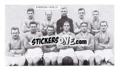 Sticker Everton - Famous Teams in Football History 1962
 n. 6 - D.C. Thomson