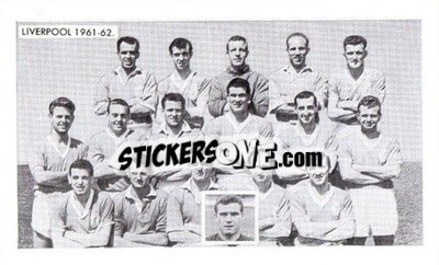 Sticker Liverpool - Famous Teams in Football History 1962
 n. 11 - D.C. Thomson