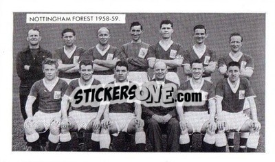 Sticker Nottingham Forest - Famous Teams in Football History 1962
 n. 12 - D.C. Thomson