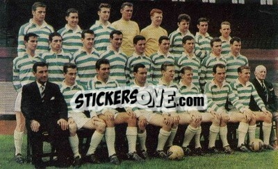 Sticker Celtic F.C. - International Cup Teams 1963-1964
 n. 3 - D.C. Thomson