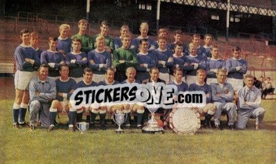 Sticker Everton F.C. - International Cup Teams 1963-1964
 n. 6 - D.C. Thomson