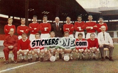 Sticker Manchester United F.C. - International Cup Teams 1963-1964
 n. 11 - D.C. Thomson