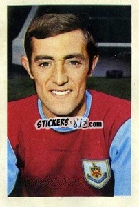 Sticker Arthur Bellamy - The Wonderful World of Soccer Stars 1967-1968
 n. 17 - FKS