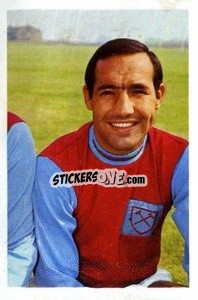 Sticker Eddie Bovington - The Wonderful World of Soccer Stars 1967-1968
 n. 302 - FKS