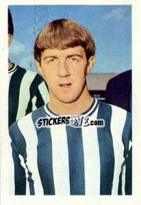Sticker Frank Clark - The Wonderful World of Soccer Stars 1967-1968
 n. 168 - FKS
