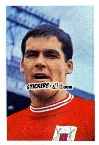 Sticker Frank Wignall - The Wonderful World of Soccer Stars 1967-1968
 n. 194 - FKS