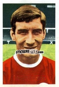 Figurina Geoff Strong - The Wonderful World of Soccer Stars 1967-1968
 n. 133 - FKS