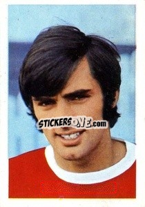 Sticker George Best - The Wonderful World of Soccer Stars 1967-1968
 - FKS