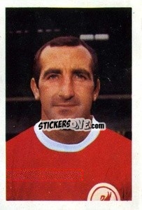 Cromo Gerry Byrne - The Wonderful World of Soccer Stars 1967-1968
 n. 122 - FKS
