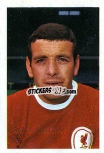 Sticker Ian Callaghan - The Wonderful World of Soccer Stars 1967-1968
 n. 123 - FKS