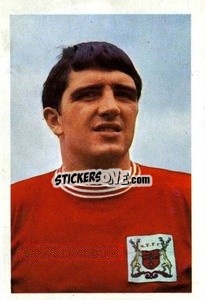 Sticker Ian Storey-Moore - The Wonderful World of Soccer Stars 1967-1968
 n. 191 - FKS