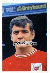 Sticker Joe Baker - The Wonderful World of Soccer Stars 1967-1968
 n. 181 - FKS