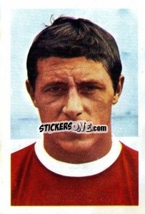 Sticker John Radford - The Wonderful World of Soccer Stars 1967-1968
 n. 10 - FKS