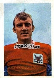 Sticker John Winfield - The Wonderful World of Soccer Stars 1967-1968
 n. 195 - FKS