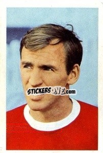 Sticker Pat Crerand - The Wonderful World of Soccer Stars 1967-1968
 n. 158 - FKS