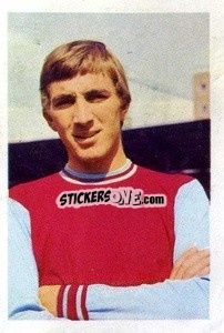 Sticker William (Billy) Bonds - The Wonderful World of Soccer Stars 1967-1968
 n. 301 - FKS