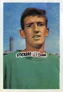 Sticker Alex Stepney - The Wonderful World of Soccer Stars 1968-1969
 n. 164 - FKS