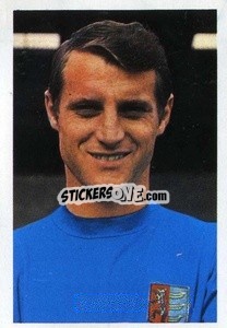 Sticker Billy Baxter - The Wonderful World of Soccer Stars 1968-1969
 n. 76 - FKS