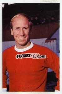Sticker Bobby Charlton - The Wonderful World of Soccer Stars 1968-1969
 n. 155 - FKS