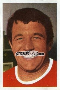 Sticker David Herd - The Wonderful World of Soccer Stars 1968-1969
 - FKS