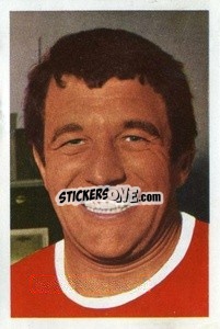Cromo David Herd - The Wonderful World of Soccer Stars 1968-1969
 n. 160 - FKS