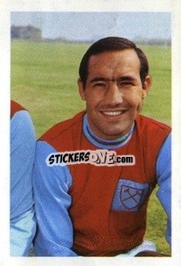 Sticker Eddie Bovington - The Wonderful World of Soccer Stars 1968-1969
 n. 302 - FKS