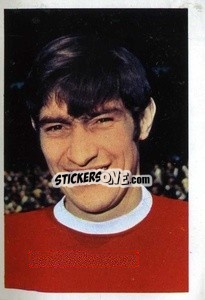 Sticker Francis Burns - The Wonderful World of Soccer Stars 1968-1969
 n. 154 - FKS