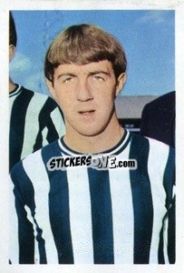 Sticker Frank Clark - The Wonderful World of Soccer Stars 1968-1969
 n. 168 - FKS
