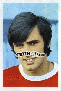 Sticker George Best - The Wonderful World of Soccer Stars 1968-1969
 - FKS