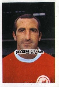 Cromo Gerry Byrne - The Wonderful World of Soccer Stars 1968-1969
 n. 122 - FKS