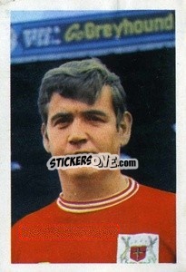 Sticker Joe Baker - The Wonderful World of Soccer Stars 1968-1969
 n. 181 - FKS