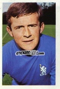 Cromo John Hollins - The Wonderful World of Soccer Stars 1968-1969
 n. 38 - FKS