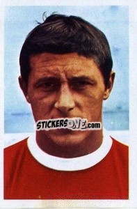 Sticker John Radford - The Wonderful World of Soccer Stars 1968-1969
 - FKS
