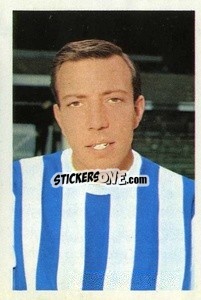 Sticker John Talbut - The Wonderful World of Soccer Stars 1968-1969
 - FKS