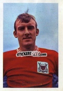 Sticker John Winfield - The Wonderful World of Soccer Stars 1968-1969
 n. 195 - FKS