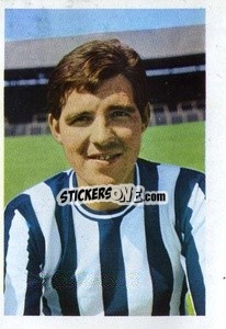 Sticker Ollie Burton - The Wonderful World of Soccer Stars 1968-1969
 n. 167 - FKS