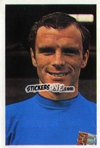 Sticker Tommy Carroll - The Wonderful World of Soccer Stars 1968-1969
 n. 78 - FKS