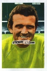 Figurina Tommy Lawrence - The Wonderful World of Soccer Stars 1968-1969
 n. 129 - FKS