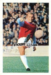 Sticker Bobby Moore - The Wonderful World of Soccer Stars 1969-1970
 n. 311 - FKS
