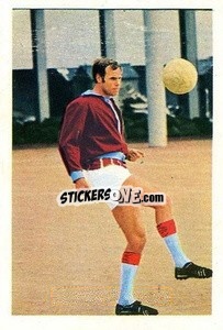 Sticker Bobby Woodruff - The Wonderful World of Soccer Stars 1969-1970
 n. 75 - FKS