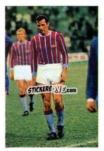 Sticker Brian Snowdon - The Wonderful World of Soccer Stars 1969-1970
 n. 72 - FKS