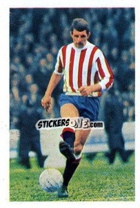 Sticker David Herd - The Wonderful World of Soccer Stars 1969-1970
 - FKS