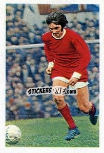 Sticker George Best - The Wonderful World of Soccer Stars 1969-1970
 n. 167 - FKS