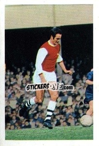 Sticker George Graham - The Wonderful World of Soccer Stars 1969-1970
 n. 4 - FKS